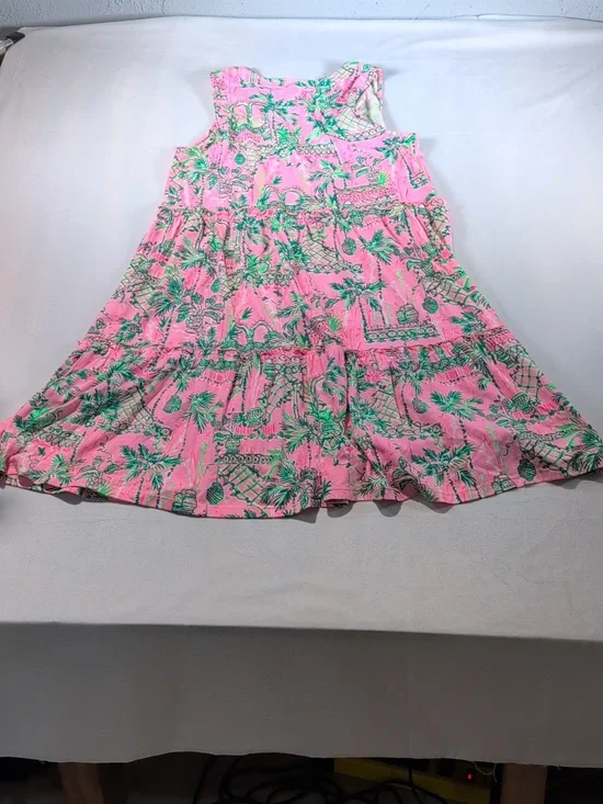 Lilly Pulitzer Lorina Swing Dress Mandevilla Baby Always Worth It Size S *READ - Picture 6 of 8